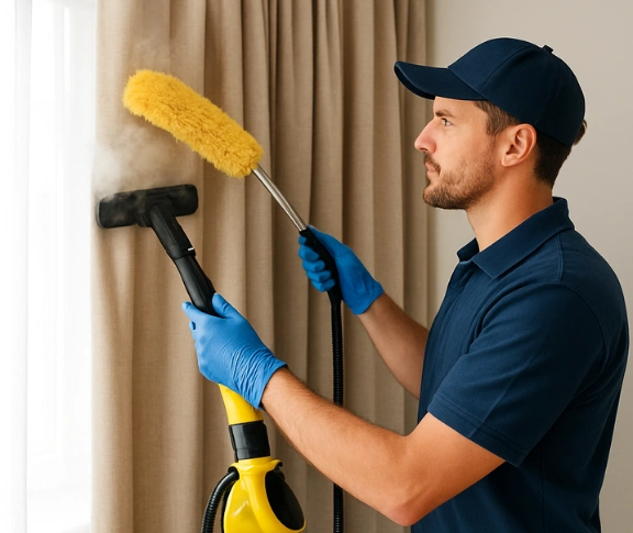 Trusted blind cleaning technician Matty Curtain Cleaning sandringham-vic QLD