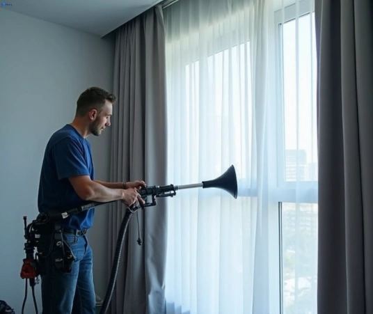 Professional drapes cleaning process tools Matty Curtain Cleaning sandringham-vic